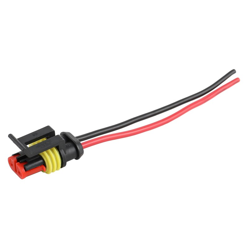 2 Pin Way Car Waterproof Electrical Connector AWG Wire Plug