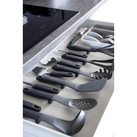 2 x Wham Soft Grip Pasta Server Spoon Spaghetti Noodle Pasta Spoons Soft grip