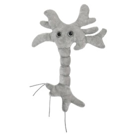 GIANTmicrobes Brain Cell Plush, Neuron Plush, Neuroscience Gift, Neurology Gifts, Science Plushies, Neuron Model Anatomy, Psychology Gifts, Psychology Decor, Brain Gift, TBI, Mental Health Awareness