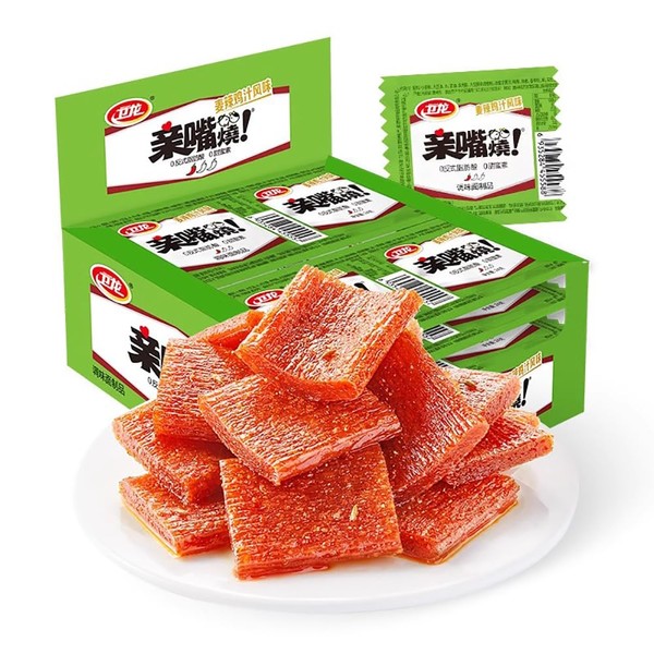 Latio Spicy Strips Chinese Snacks Vegan Fragrant Spicy Flavour,Authentic Chinese