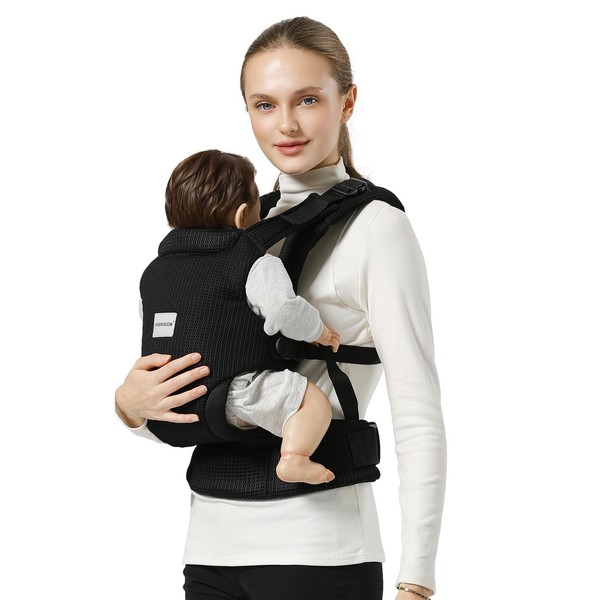 MISSWISDOM Baby Carrier Newborn to Toddler, Easy Adjustable Toddler Carrier
