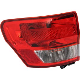 Garage-Pro Tail Light Compatible with 2011-2013 Jeep Grand Cherokee Driver Side Outer Assembly Body Mounted