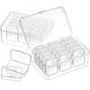 24 Pcs Small Bead Organizer Bead Case Storage Diamond Art