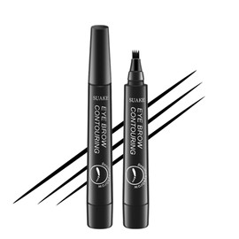 3D Eyebrow Pen, Waterproof Fork Tip Eyebrow Tattoo Pencil, Long Lasting Professional Fine Sketch Liquid, Microblading Perfection Pen