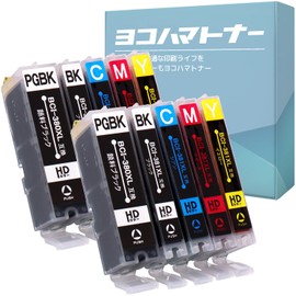 [Horizontal Tona] BCI-381XL BCI-380XL Compatible Ink for Canon, 5 Colors x 2 Set, Approximately 1.5 times the original standard capacity, BCI-381, BCI-380, BCI-381/380, Large Capacity, Compatible