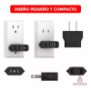 Importeek 15pz Clavija Adaptador Corriente Europa American Us Eu Viaje