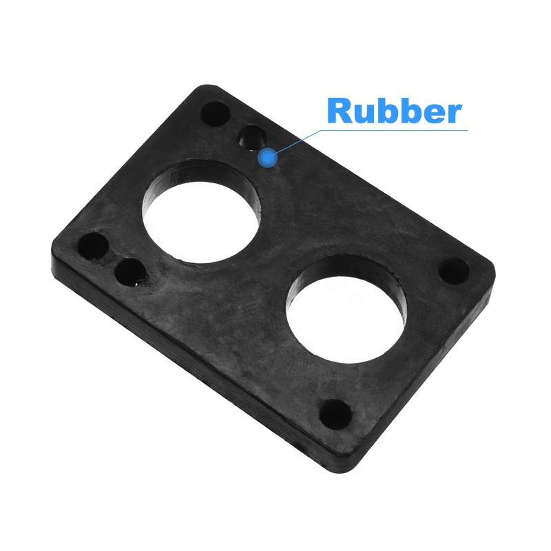 PATIKIL 10mm / 3/8" Skateboard Riser Pads with Hardware Screw