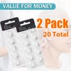 (Double Vent 10mm) Hearing Aid Domes for Oticon Minifit, Oticon