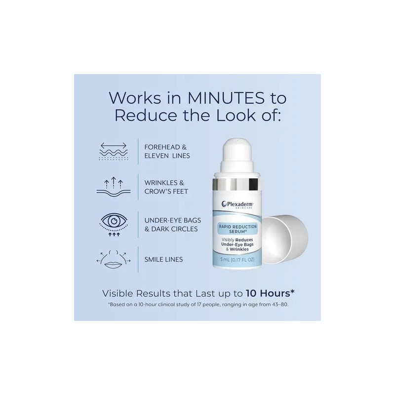 Plexaderm Suero De Ojos De Reducción Rápida: Reduce Visiblem