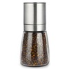 Pepper Grinder 6.3 Inch with Adjustable Coarseness Stainless Steel Mill