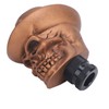 Skull Head Gear Shift Knob with 3 Adapters Cool Looking