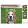 THE BEAGLEige SCHEDULE (Monthly Wall Calendar 2025 11.7" x 16.5" (open)), CALVENDO 14 Month Calendar