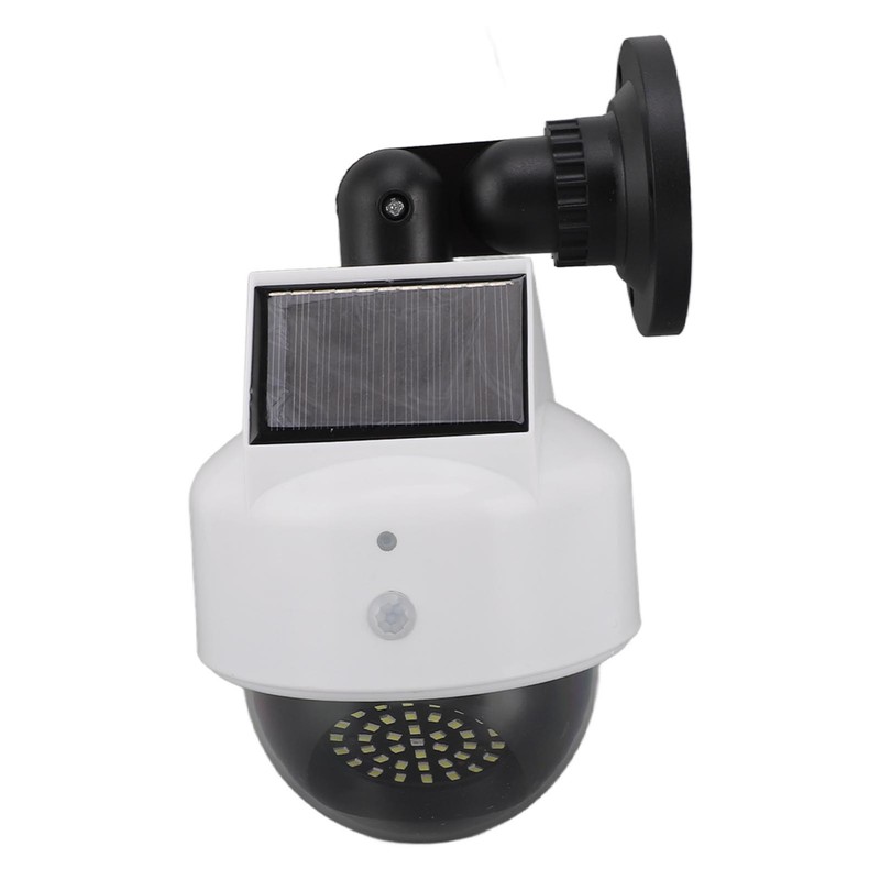 Solar Dummy Fake Camera Security Outdoor Solar Powered Simulated Surveillance