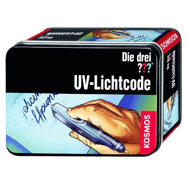 Die drei ??? UV-Lichtcode (gr. Dose)
