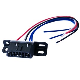Bxoxlmm OBD II OBD2 Serial Port Harness Connector Pigtail ALDL LS1 LT1 Data Link Cable