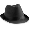 Beechfield Fedora Hut Small / Medium,Schwarz