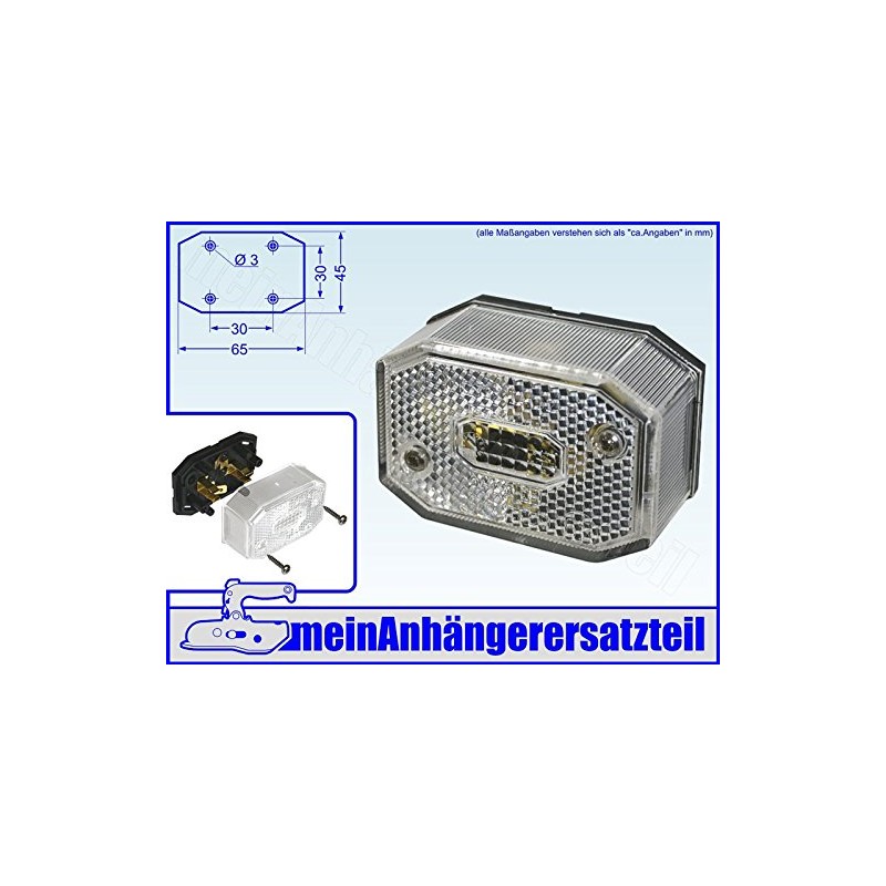Aspöck Flexipoint I 1 21-6512-007 Position Light White