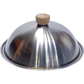Riverlight Japanese Stainless Steel Dome Lid, 10.2 inches (26 cm), Made in Japan