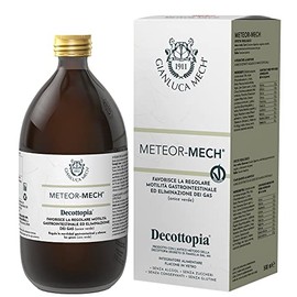 Gianluca Mech | Decottopia Meteor-Mech Integratori Alimentari Keto, Contrasta Gas Intestinali e Gonfiore Addominale, Vegan, 500 ml