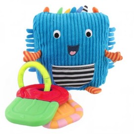 Sassy Non-sters Ba-Bee Plush Plus Bonus Teething Keys