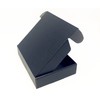 Black Cardboard Shipping Box Mailers 8 x 5.5 x 1.6