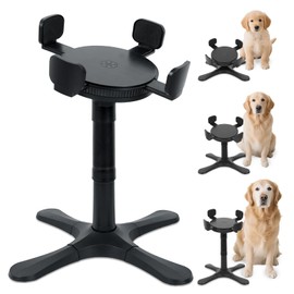 Adjustable Dog Bowl Stand Raised Bowl with 3 Heights Tilted Feeding Stand Elevated Stand for Dog Bowls Adjusts to 5.5",9.45",13.2" Non-Slip for Small Medium Large Dogs