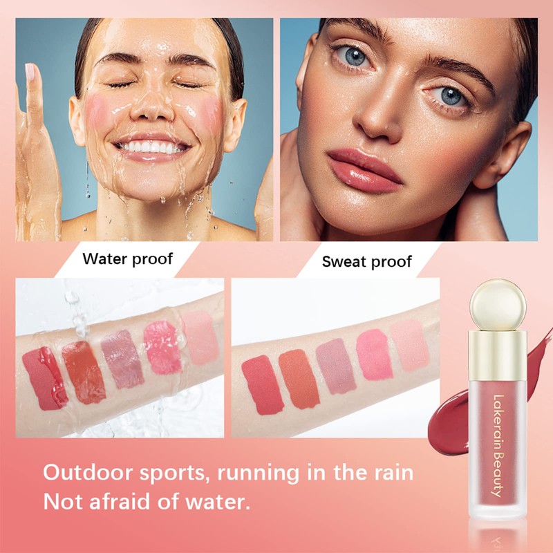 Erinde Soft Pinch Dewy Liquid Cream Blush, Soft Velvet Silk