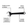 Pretul PET-10PP, Llave ajustable (perico) 10" pavonada