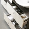 Yijunmca 15 Pack Cabinet Knobs Round Pulls 34mm White Wooden