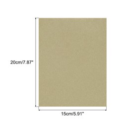 MECCANIXITY Self-Adhesive Velvet Patches Repair Patches Beige for Clothing Repair Crafts Repair Kit Backpack Shoes Decoration Pack of 4