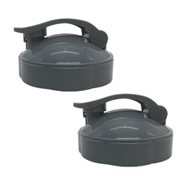 2pcs Replacement lid travel flip top to go lid，compatible with NutriBullet blender NB101 600W/NB-101S 600W/NB-101B 600W MAX/ NB-201 900W