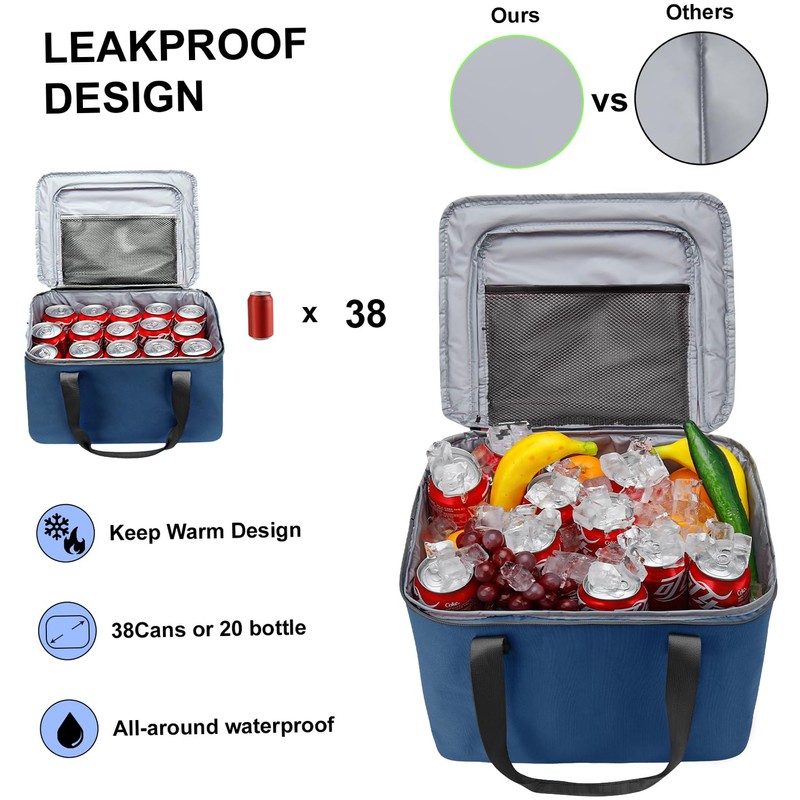 GDNasist Car Trunk Organizer and Storage with Removable Leakproof Cooler