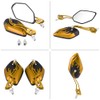1 Pair 8mm 10mm Universal Motorcycle Rear View Mirrors Scooter