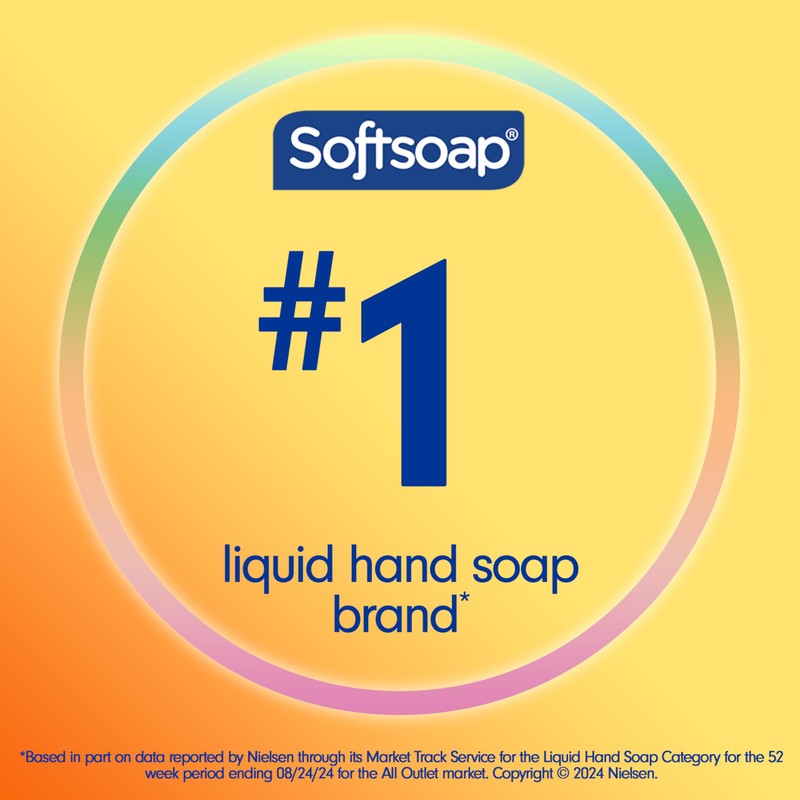 Softsoap Joyful Liquid Hand Soap, Paraben Free, pH Balanced, Cherry