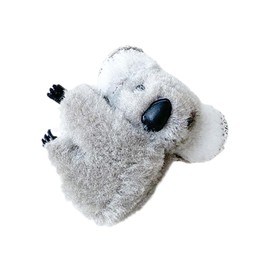 Koala Stuffed Animal Clips,Plush Koala Shaped Hair Clips,Small Animal Hair Barrettes,Small Stuffed Clip Hair Claws,Cute Clamps Headwear Accessories(ZS205)