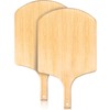 Bokon 2 Pack Wooden Pizza Peel, 16 x 14 Inch