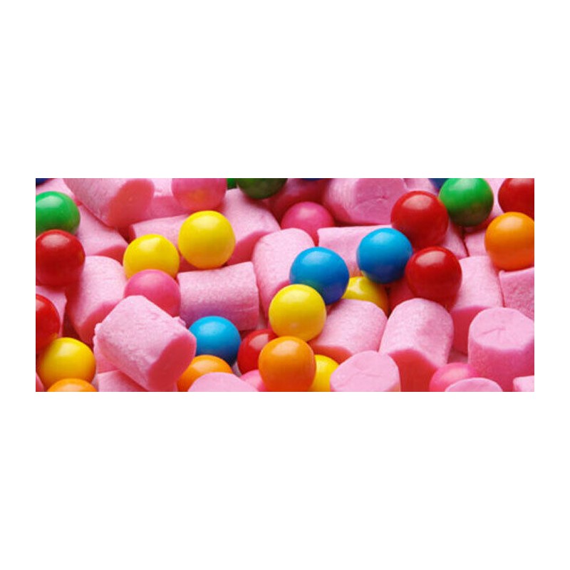 Flutterby's Bubble Gum Clear Lip Balm Stick Tube Pure Organic