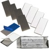 [MTI] Steel Plate (Magnetic Adsorption), Silver, Small, Rectangle, 1.8 x