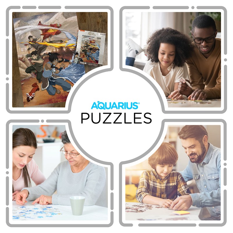 AQUARIUS - Rompecabezas de 1000 piezas de leyenda de Korra