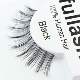#16, 12 Pairs ifullash 100% Human Hair Eyelashes