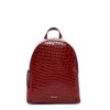 Tamaris Diana City Backpack 28 cm, Red crocodile