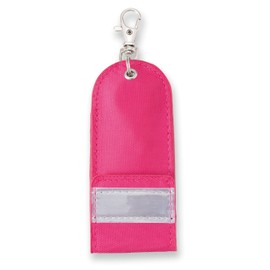 Asuka KCV01P Key Case with Reel Pink Reflector