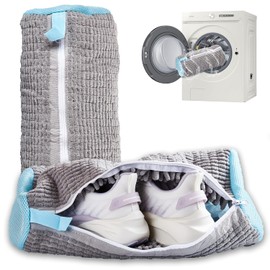 Shoe Washing Machine Bag 2 Pack, Grey