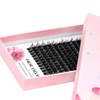 Bodermincer Large Tray 180pcs D Curl Professional Makeup Wide Cluster