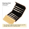 FEITA Eyelash Extension Tweezer Set Gold Lash Applicator Tool -