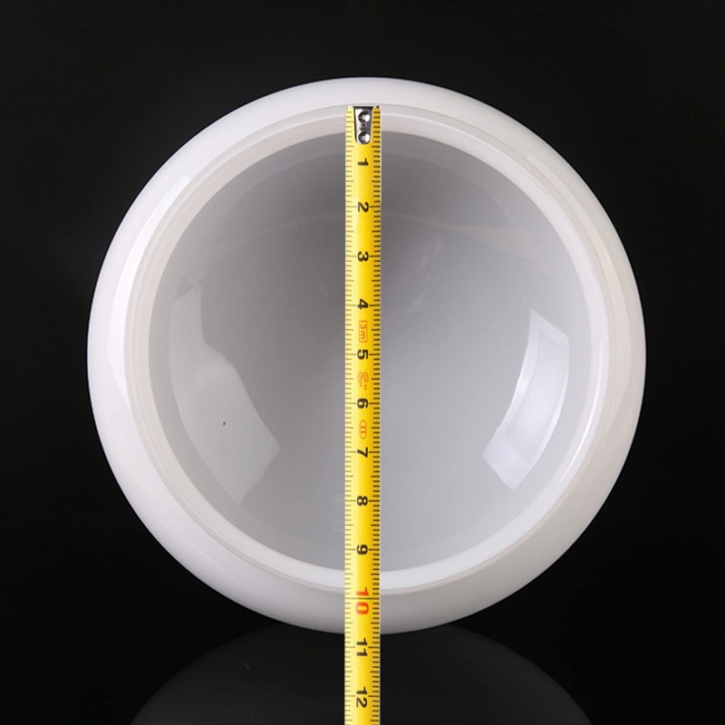 DYSMIO 10-Inch White Classic Globe, Dome, Fitter 9-7/8 Inch, Replacement