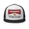White Trash Trucker Cap - Color: White