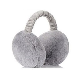 MAXPERKX Ladies Girls Winter Super Soft Ear Muffs Warmer Womens Earflaps Cosy Cold Fluffy Insulation Headgear Comfort Ear protection Noise reduction Earmuffs (Grey)