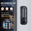 VEVOR Mechanical Keyless Entry Door Lock, 14 Digit Keypad, Outdoor