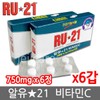 Spirit Science RU21 Vitamin C 6 pack 36 tablets/RU21/Condition/Dawn/Morning care